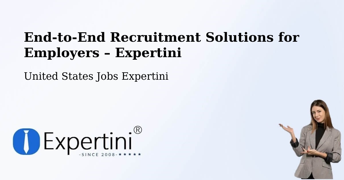Recruitment Solutions for Employers – Fort Smith - Fort Smith, United States Jobs Expertini